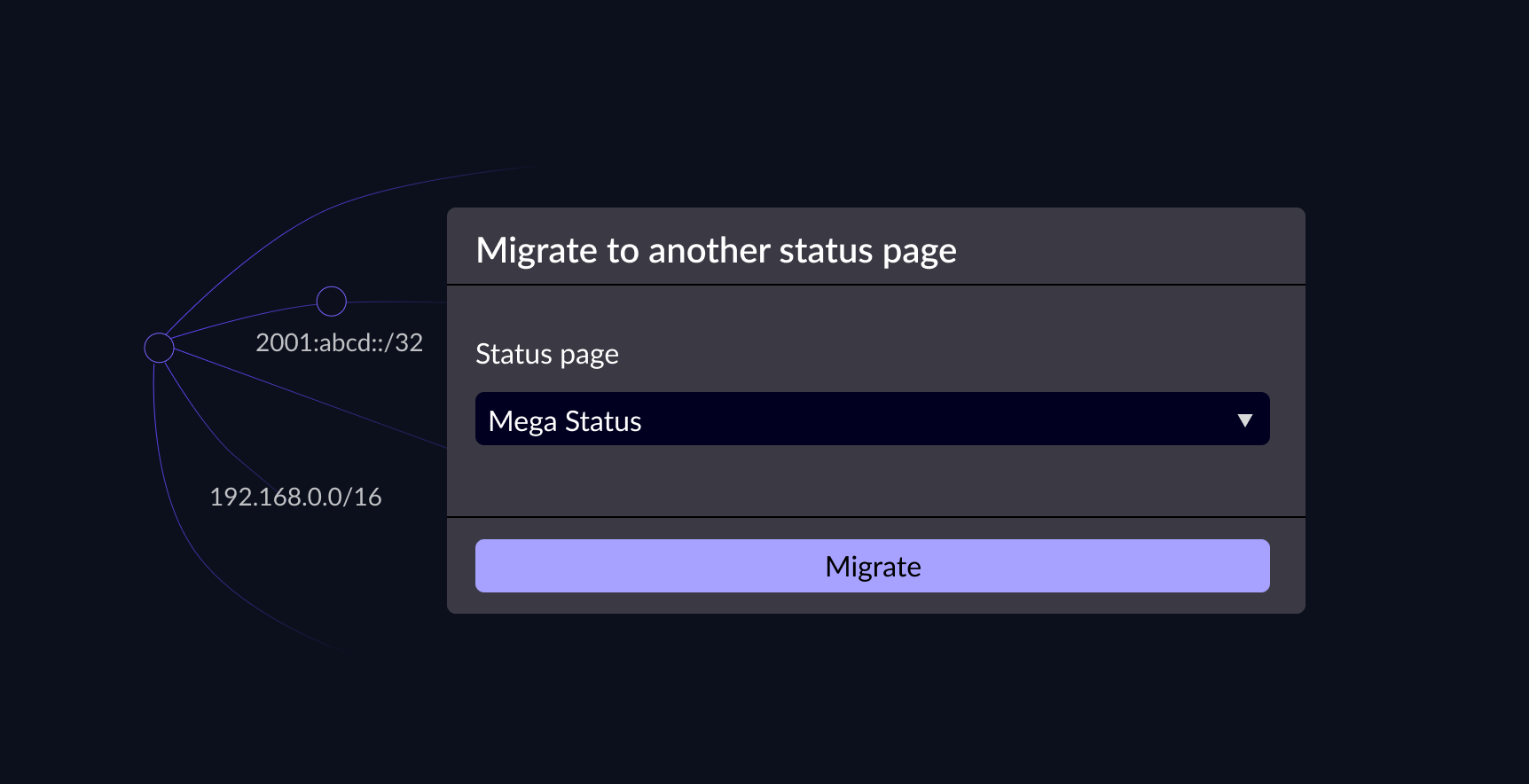 Service Status Page Migration, IP Range Allow-List and more